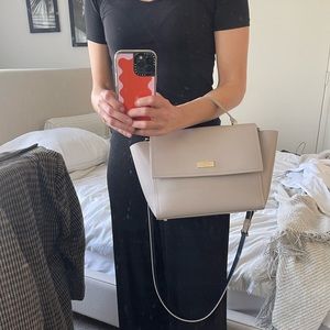 Nude Kate Spade Crossbody Bag with Top Handle -open to offers!